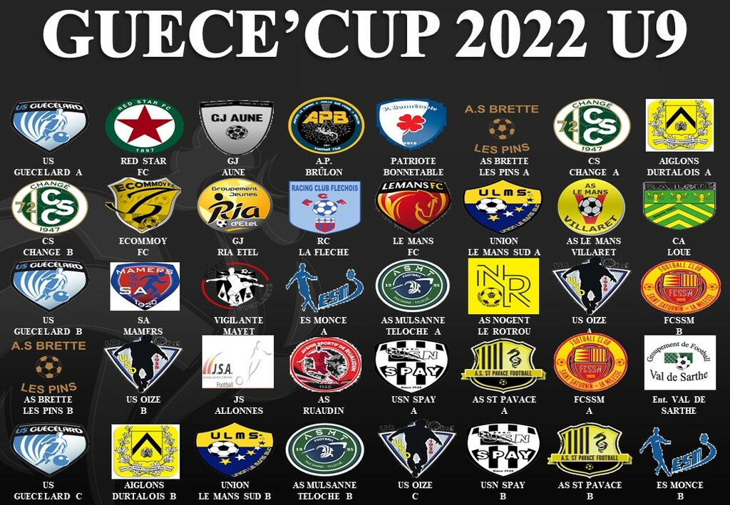 Guécé'Cup U9 du samedi 4 juin