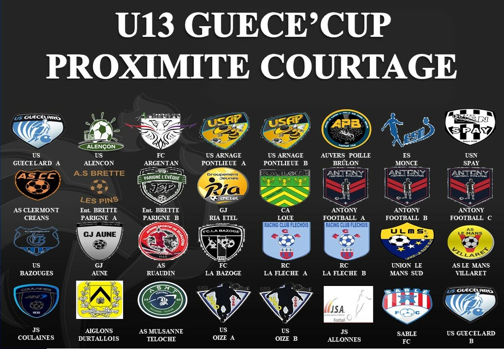Guécé'Cup U13 du dimanche 5 juin