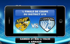 1/2 Finale de Coupe du district U18