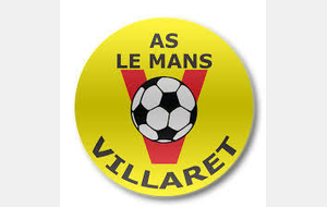 U13 - LE MANS VILLARET, Rdv 12h50 au stade