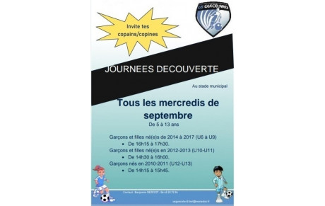 Journée découverte 