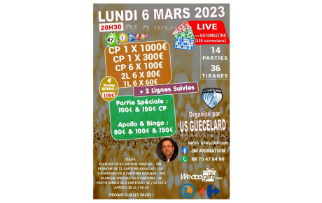 Loto live du 6 mars