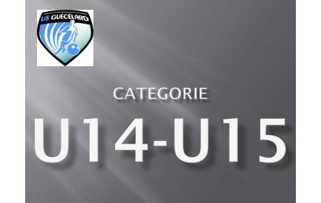 Planning de reprise U14-U15