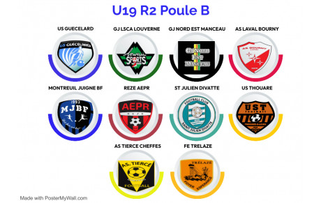 Poule U19 R2 2024-2025 