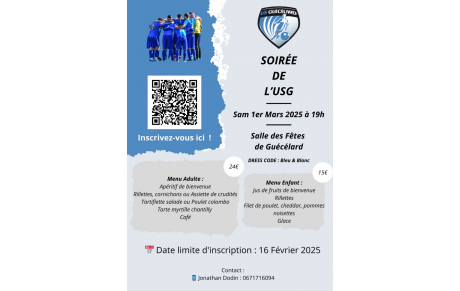 Soirée du club 